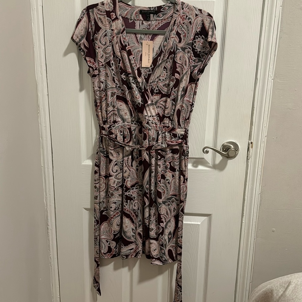 New multicolor petite dress.